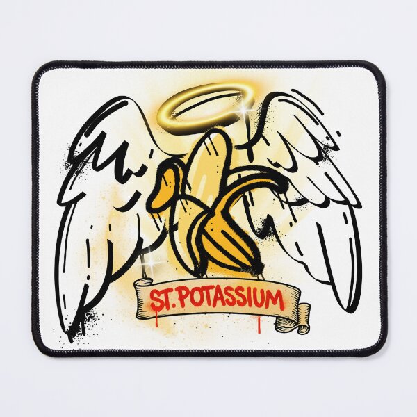 Item preview, St. Potassium: Patron Saint of Swole designed and sold by DirtyBulkSupply.