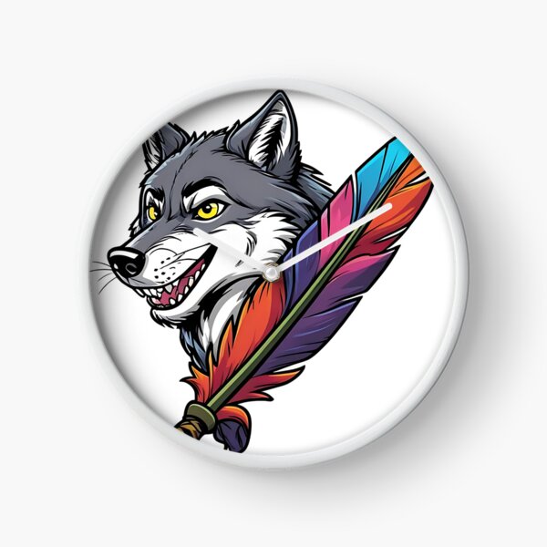 Item preview, Colorful wolf designed and sold by MiroArtAbstra.