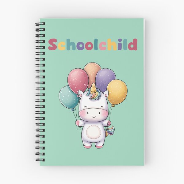 Item preview, Cute Unicorn Schoolchild English designed and sold by Lichtisign.
