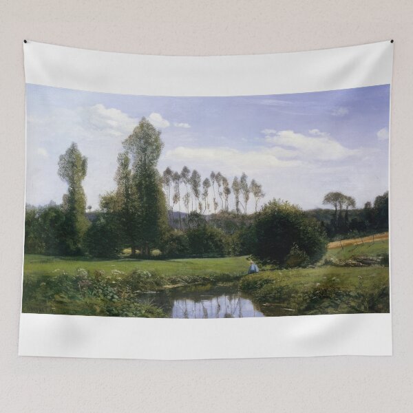 Item preview, Vue prise à Rouelles   1858 by Claude Monet  designed and sold by GabyddAlessandr.