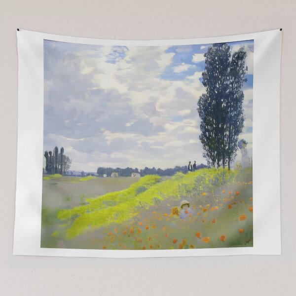Item preview, Walk in the Meadows at Argenteuil   1873 by Claude Monet  designed and sold by GabyddAlessandr.