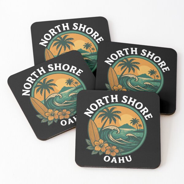 Item preview, North Shore - Oahu (with White Lettering) designed and sold by VelvetRoom.