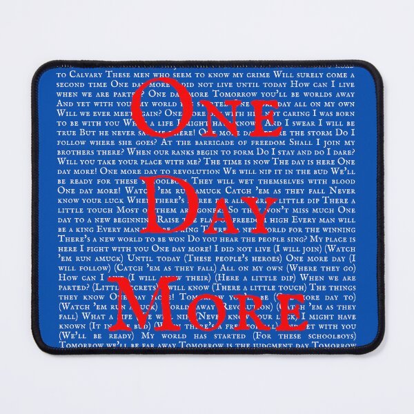 Item preview, Les Miserable Lyrics designed and sold by broadwaygirl142.