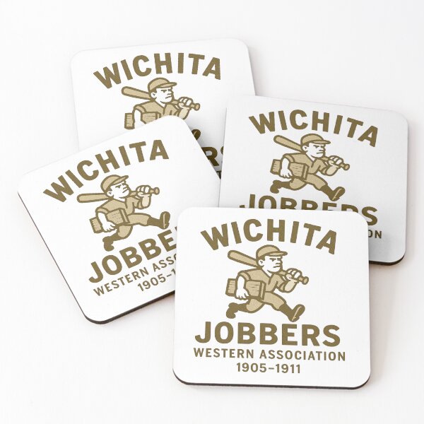 Item preview, Wichita Jobbers Retro Baseball Logo – Western Association (1905–1911) designed and sold by BackstopAndCo.