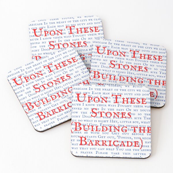 Item preview, Les Miserable Lyrics designed and sold by broadwaygirl142.