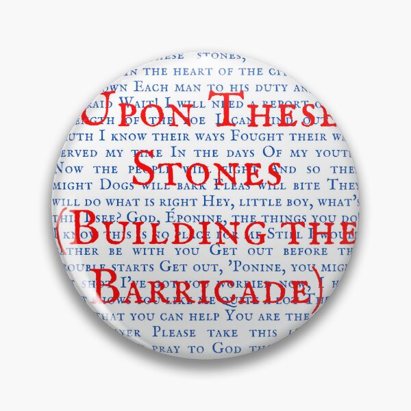 Item preview, Les Miserable Lyrics designed and sold by broadwaygirl142.