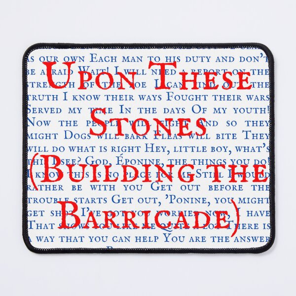 Item preview, Les Miserable Lyrics designed and sold by broadwaygirl142.