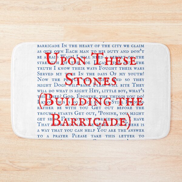 Item preview, Les Miserable Lyrics designed and sold by broadwaygirl142.