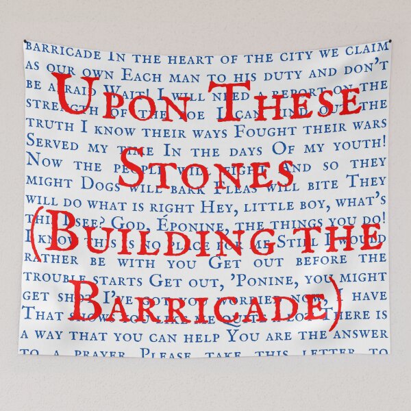 Item preview, Les Miserable Lyrics designed and sold by broadwaygirl142.