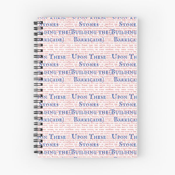 Item preview, Les Miserable Lyrics designed and sold by broadwaygirl142.