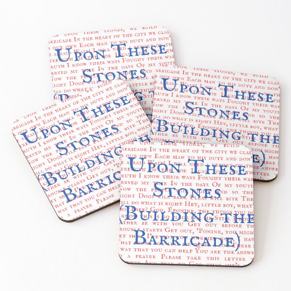 Item preview, Les Miserable Lyrics designed and sold by broadwaygirl142.