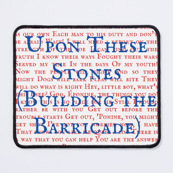 Item preview, Les Miserable Lyrics designed and sold by broadwaygirl142.