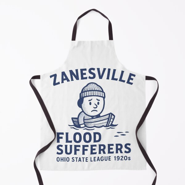 Item preview, Zanesville Flood Sufferers Vintage Baseball Design – Ohio State League 1920s designed and sold by BackstopAndCo.