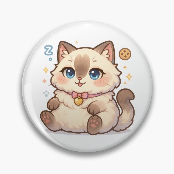 Item preview, Velvia the Ragdoll – Glamour Floof Mood designed and sold by ChibiMoods.
