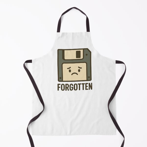 Artikelvorschau, Vergessene Diskette - Trauriges Retro-Cartoon-Design für vergessene Technik entworfen und verkauft von OnPointOutfits.