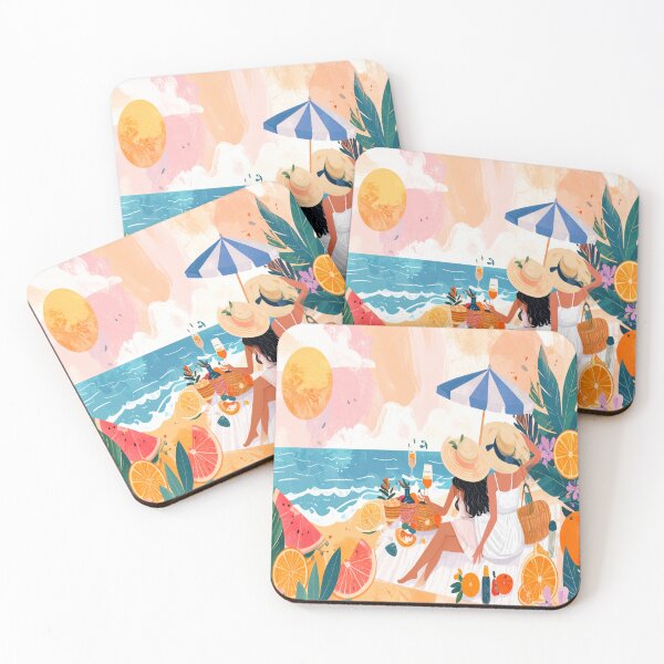Item preview, Beach girls and fruit treats designed and sold by Wildlife and marine life.