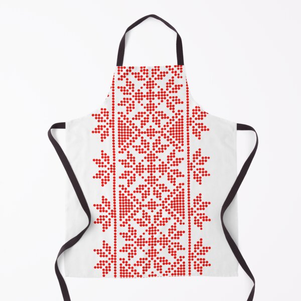 Item preview, Ukrainian Red Embroidery Strip designed and sold by PolinaMirralisa.