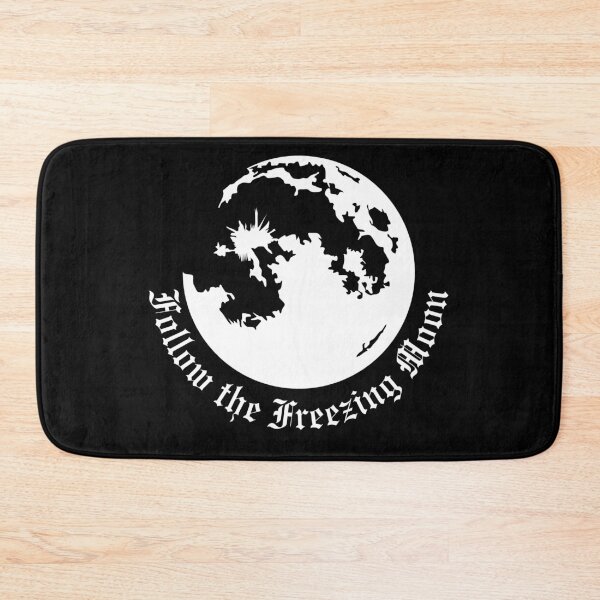 Item preview, Follow the Freezing Moon – Black Metal Moon Design designed and sold by TheKvltStudio.