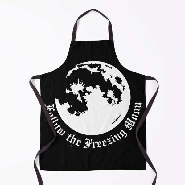 Item preview, Follow the Freezing Moon – Black Metal Moon Design designed and sold by TheKvltStudio.