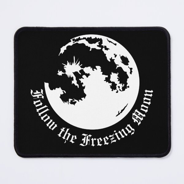 Item preview, Follow the Freezing Moon – Black Metal Moon Design designed and sold by TheKvltStudio.