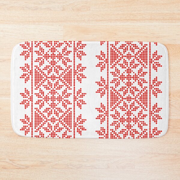 Item preview, Ukrainian Red Embroidery Strip designed and sold by PolinaMirralisa.