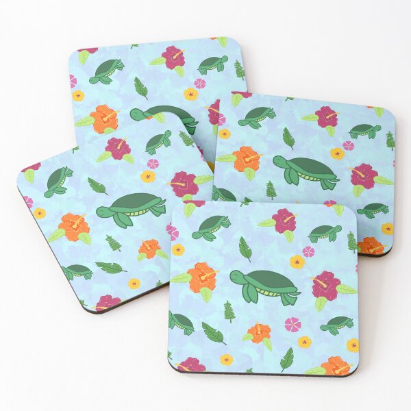 Item preview, Tropical Turtle Pattern designed and sold by designsbyklm.