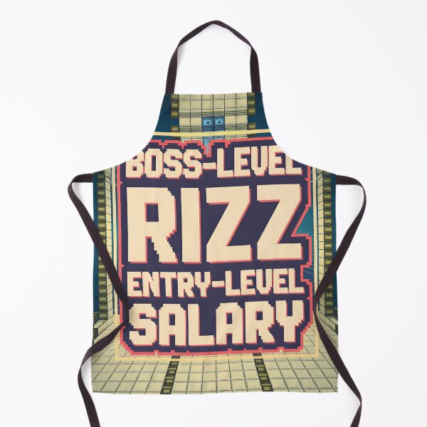 Item preview, Boss level Rizz pixel art quotes designed and sold by jbfart.