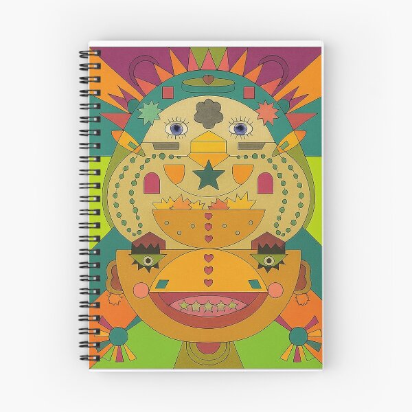 Item preview, Geometric Tribal Mask – Vibrant Folk Art Design designed and sold by Retrowhiskers.