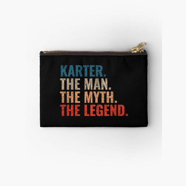 Item preview, Karter Name Karter The Man The Myth The Legend Retro 70s distress designed and sold by Teelogic.