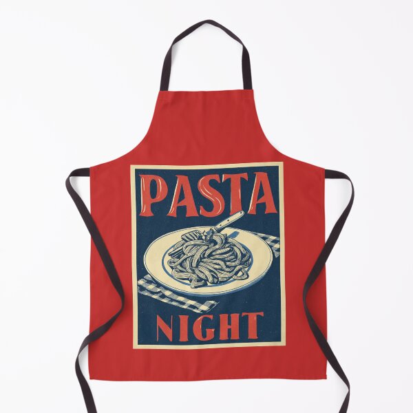 Item preview, Vintage Pasta Night Illustration designed and sold by GoodOldVintage.