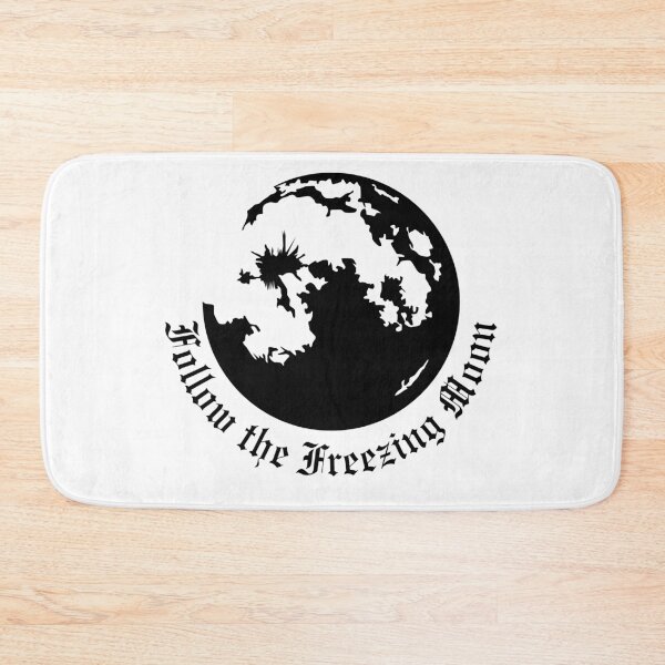 Item preview, Follow the Freezing Moon – Black Metal Moon Design designed and sold by TheKvltStudio.