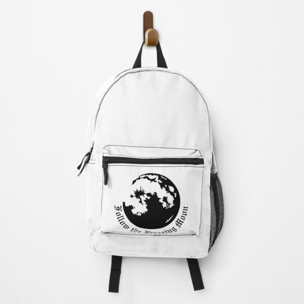 Item preview, Follow the Freezing Moon – Black Metal Moon Design designed and sold by TheKvltStudio.