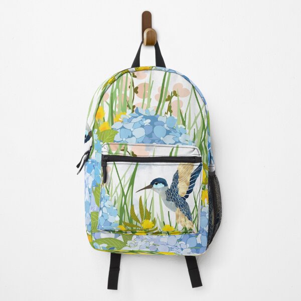 Item preview, Hummingbird Summer Garden designed and sold by spacefrogdesign.