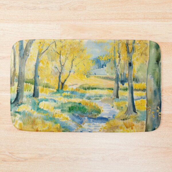 Item preview, Springtime in the woods3(watercolour + AI) designed and sold by artsmeow.