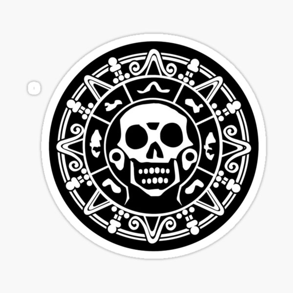 Autocollants découpés avec logo Pirates of the Caribb Black Pearl