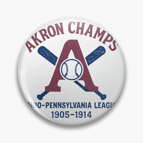 Item preview, Akron Champs – Vintage Minor League Baseball Design (Ohio–Pennsylvania League 1905–1914) designed and sold by BackstopAndCo.