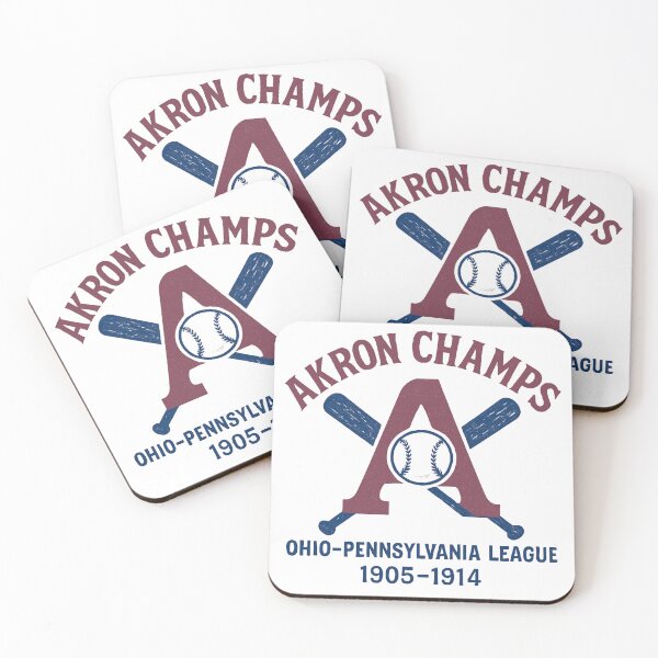 Item preview, Akron Champs – Vintage Minor League Baseball Design (Ohio–Pennsylvania League 1905–1914) designed and sold by BackstopAndCo.