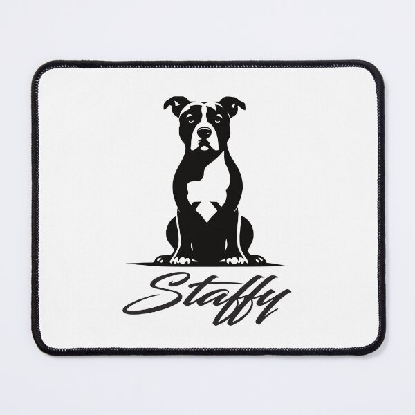 Item preview, Staffordshire Terrier Design – Powerful & Loyal designed and sold by RetroMaritalArt.