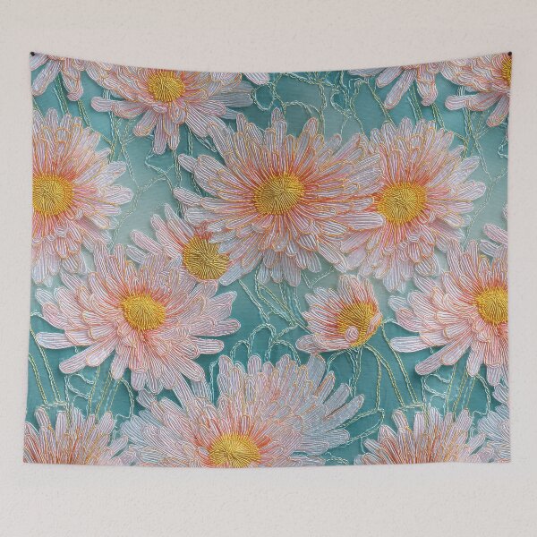 Item preview, Embroidered Daisy Reverie designed and sold by RyanPhamDesigns.