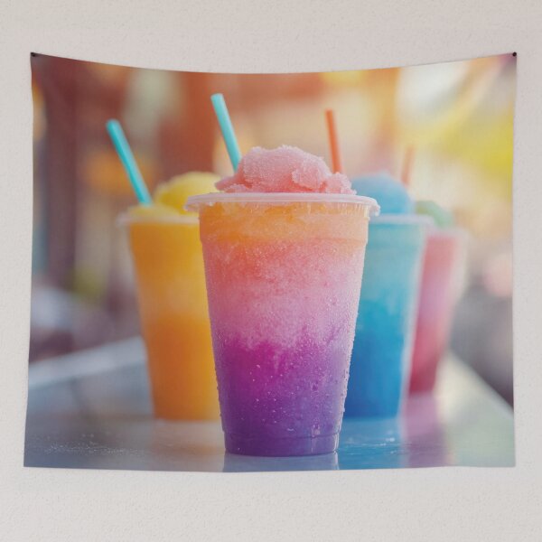 Item preview, Colorful slushies in warm sunlight designed and sold by anytka.