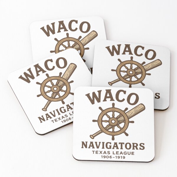 Item preview, Waco Navigators Vintage Baseball Logo – Texas League 1906–1919 designed and sold by BackstopAndCo.