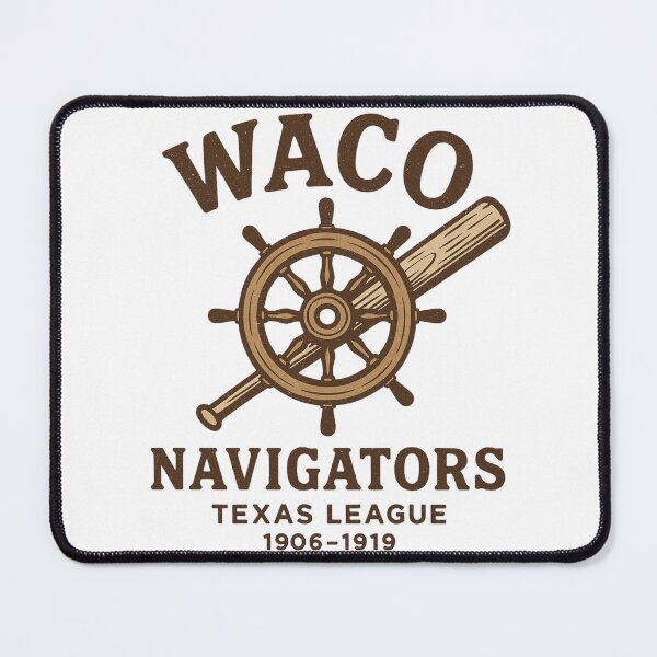 Item preview, Waco Navigators Vintage Baseball Logo – Texas League 1906–1919 designed and sold by BackstopAndCo.