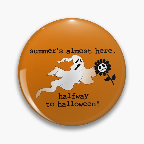 Item preview, summer is almost here. halfway to halloween - funny ghost designed and sold by kobyakov.