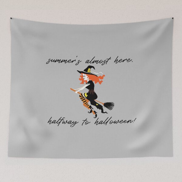 Item preview, summer is almost here. halfway to halloween - flying witch designed and sold by kobyakov.