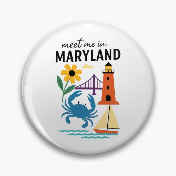 Item preview, Meet Me in Maryland Vintage Design designed and sold by CleanDecor.