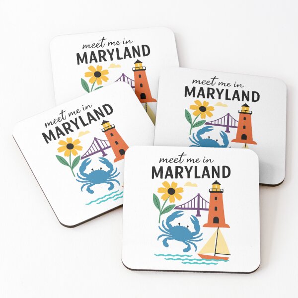 Item preview, Meet Me in Maryland Vintage Design designed and sold by CleanDecor.