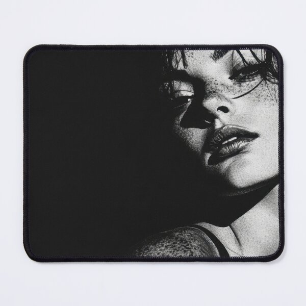 Item preview, Freckled young woman portrait designed and sold by anytka.