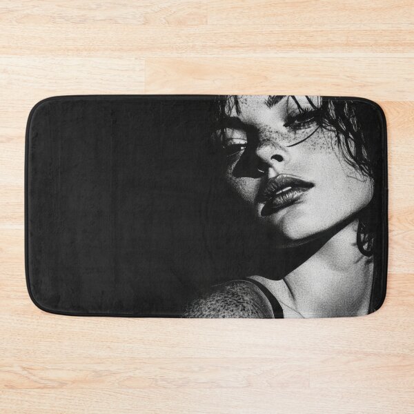 Item preview, Freckled young woman portrait designed and sold by anytka.
