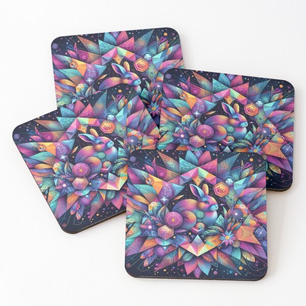 Item preview, Colorful geometric decorative pattern  designed and sold by Dogandesighn.