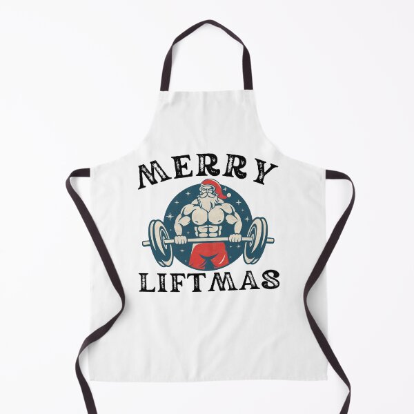 Item preview, Merry Liftmas Funny workout Santa gym saying Christmas designed and sold by snowry.